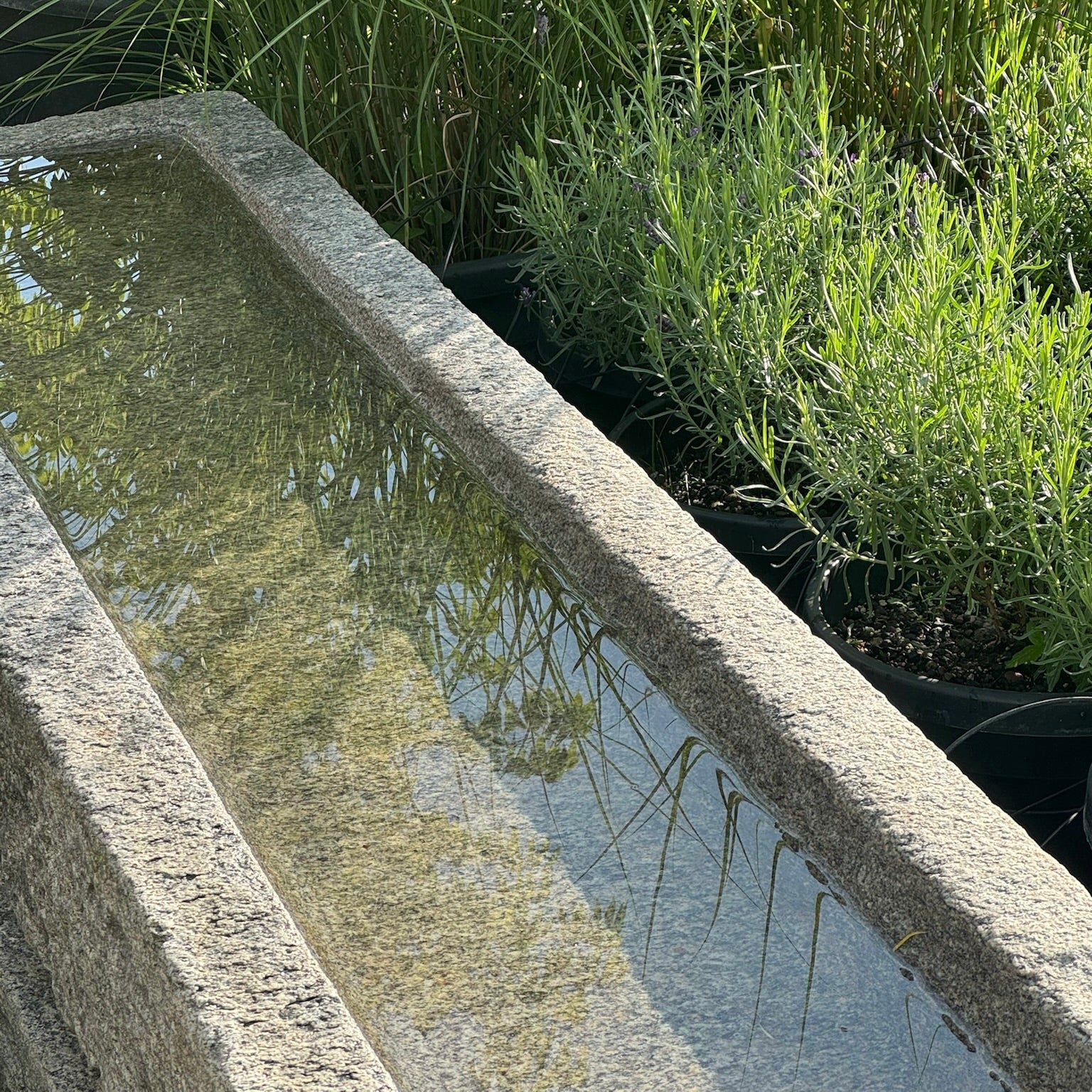 Brunnen aus Granit